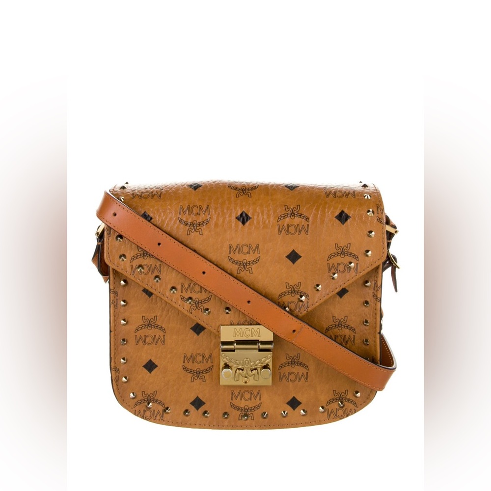 MCM Patricia brown shoulder bag
